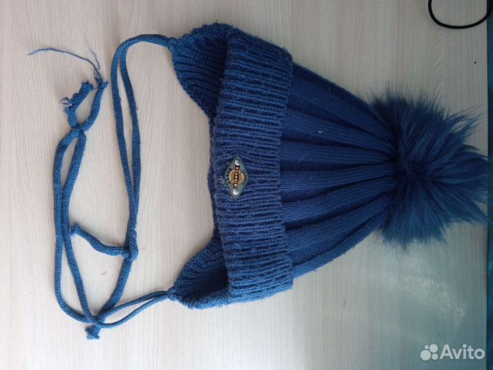 Зимняя шапка для мальчика 2 года