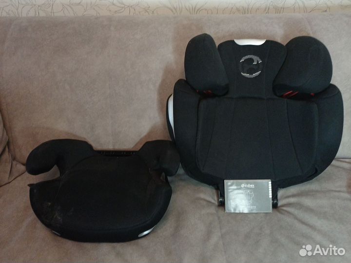 Автомобильное кресло cybex solution Q3-FIX Б/У
