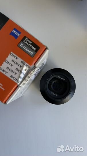 Объектив sony