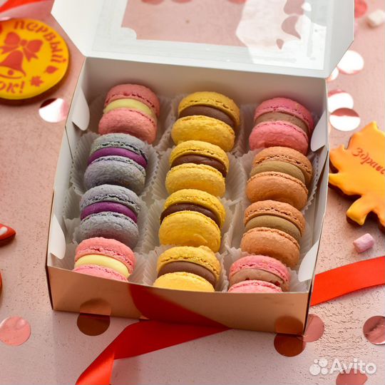 Макарон французские пирожные