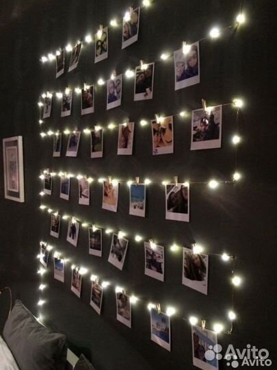 Гирлянда нить роса