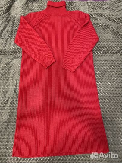 Вязаное платье