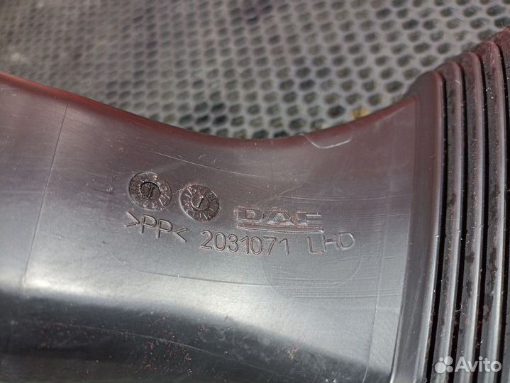 Патрубок отопителя Daf XF106