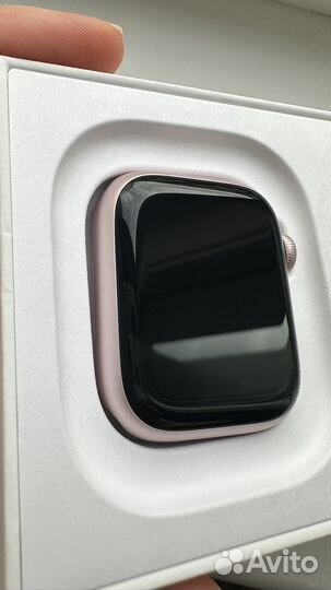 Часы apple watch 9 41 mm pink