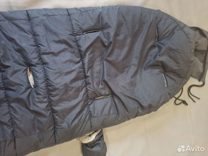 Детский зимний спальный мешок в коляску