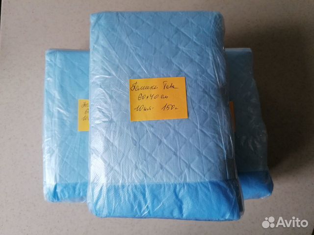 Одноразовые впитывающие пеленки Тева