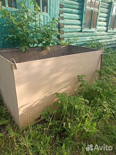 Емкость для воды металлическая бу
