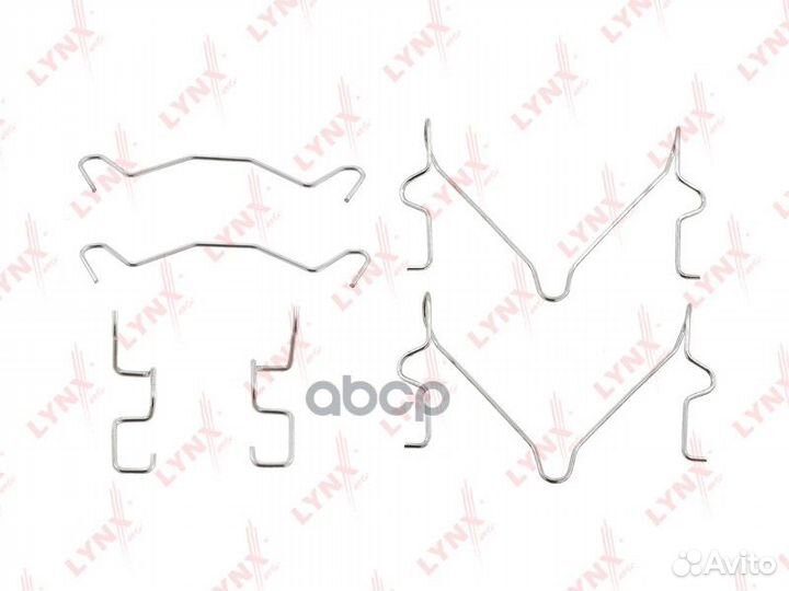 Ремкомплект для установки дисковых колодок