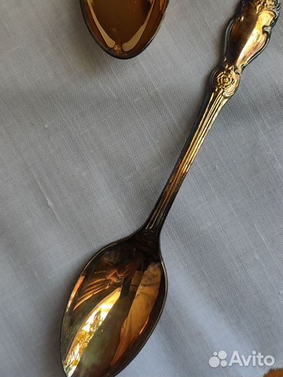 Ложки десертные мельхиор