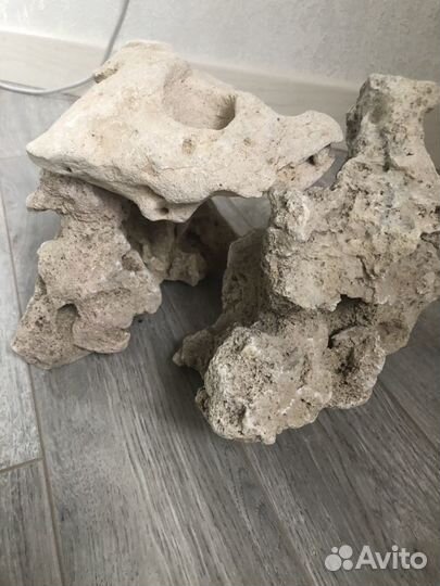 Грунт, декорация камни