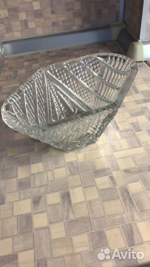 Хрустальная салатница