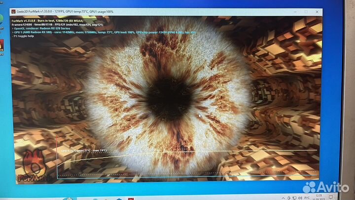 Видеокарта rx570 8gb sapphire Nitro+