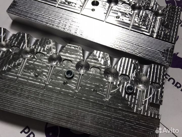 Форма чпу для литья джиг-головок (10-20 г)