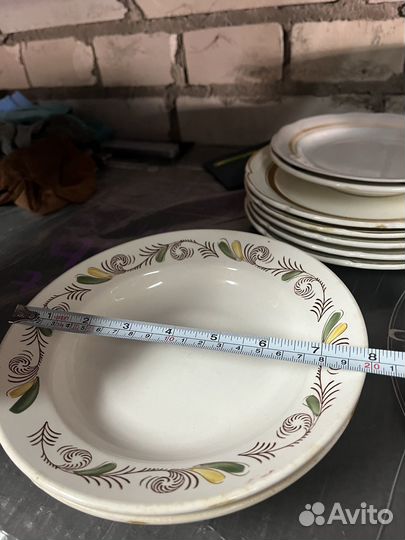 Тарелки зик Конаково СССР
