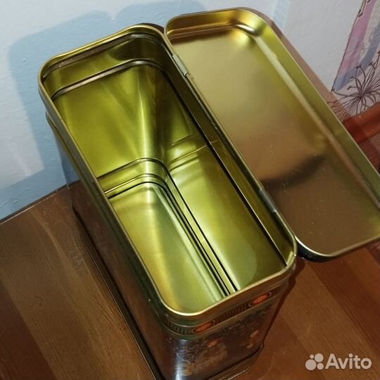 Жестяные банки для чая и сыпучих продуктов
