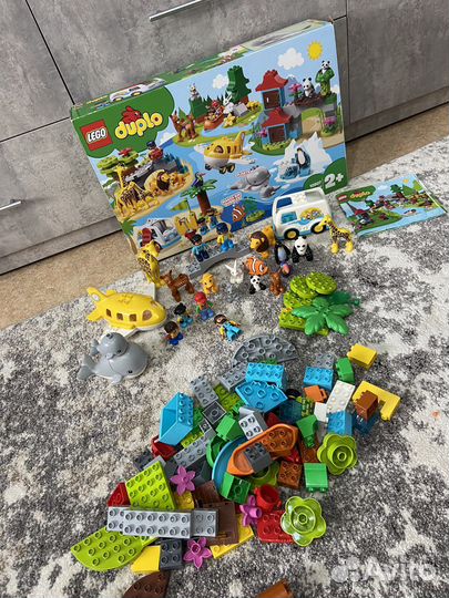 Lego duplo животные мира