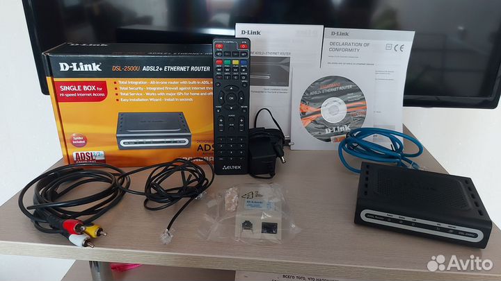 Маршрутизатор D-Link DSL-2500U