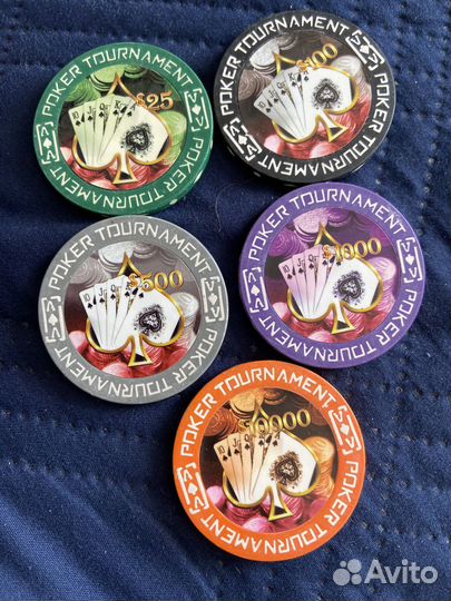 Покерный набор 734 фишки