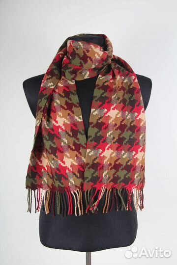 Rowlands шарф шерсть кашемир Made in Scotland