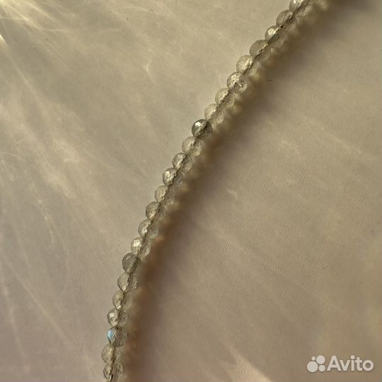 Чокер из натуральных камней с жемчугом