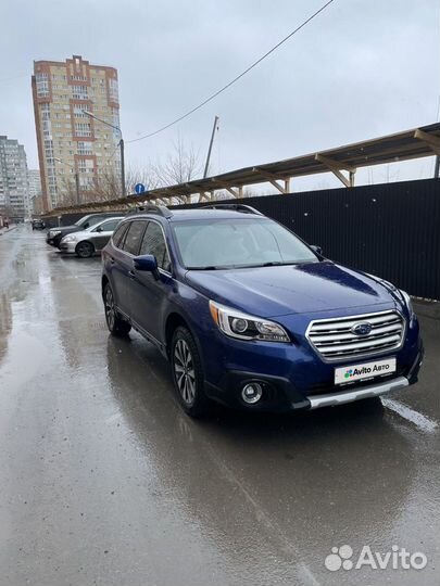 Subaru Outback 2.5 CVT, 2016, 150 000 км