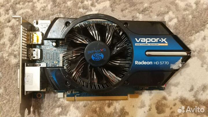 Видеокарта radeon hd5770