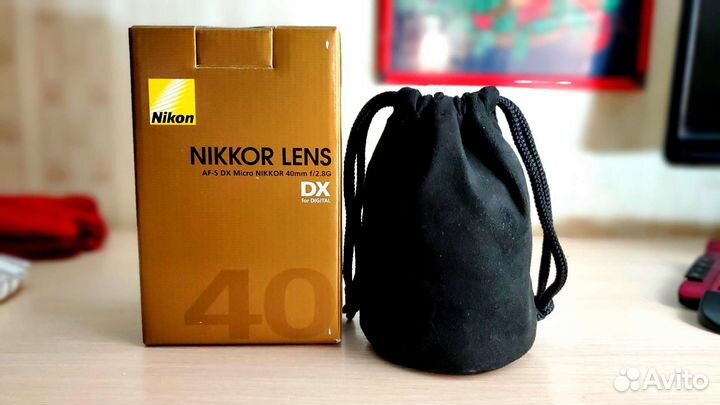Макро объектив nikon 40mm 2.8