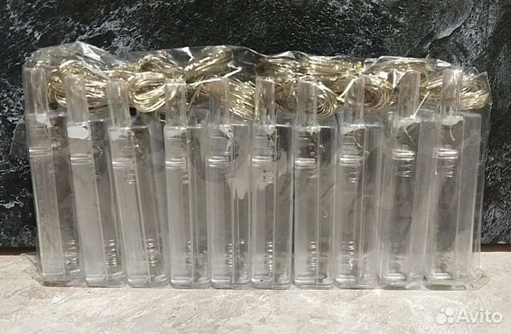 Гирлянда 3м 30ламп на батарейке