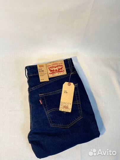 Джинсы 511 Levi'S Original темно-синие, индиго