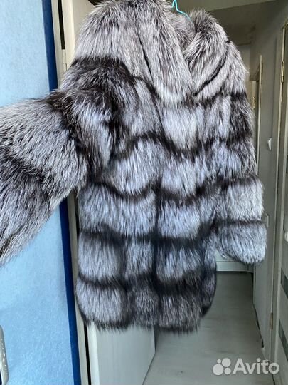 Шуба из чернобурки 44-46