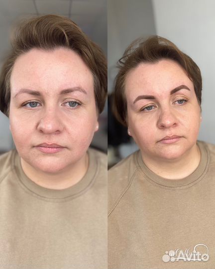 Оформление бровей