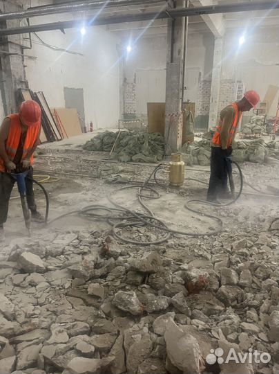 Аренда компрессора с отбойниками и бетоноломами