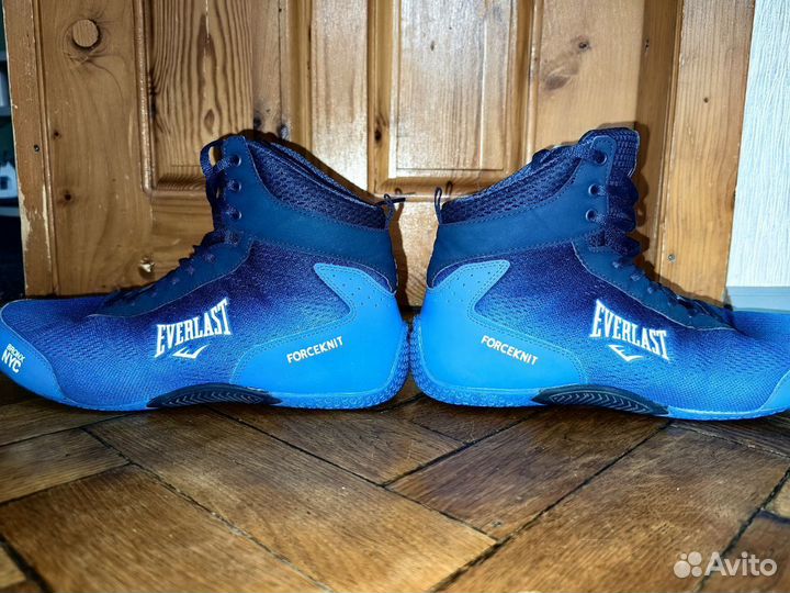 Боксерки everlast forceknit синие (официальные)