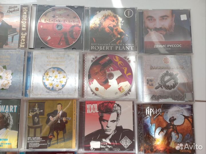 Сд диски новые и запечатанные