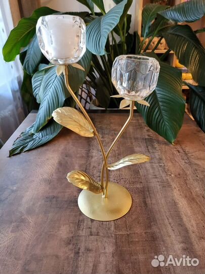 Подсвечник бронза