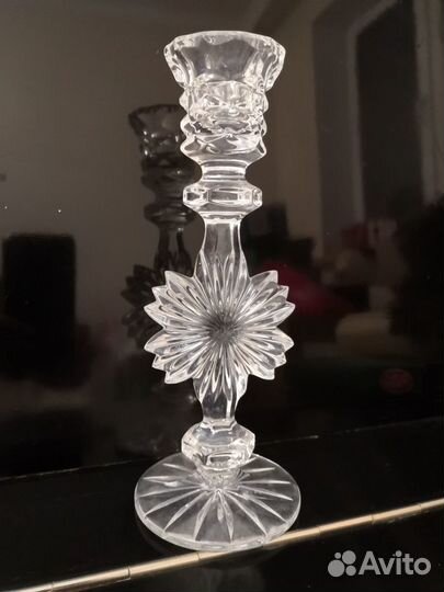 Подсвечник хрустальный, СССР
