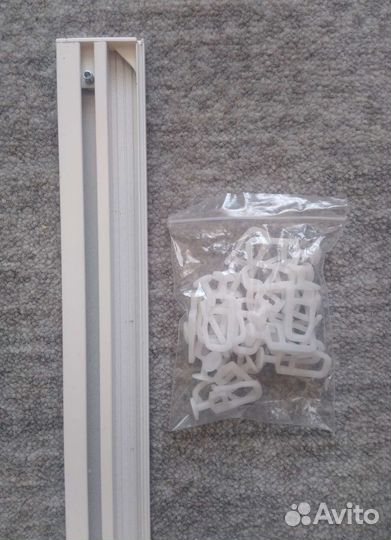 Карниз потолочный алюминиевый, 2400 мм