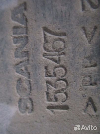 Патрубок воздухозаборника Scania 1535467