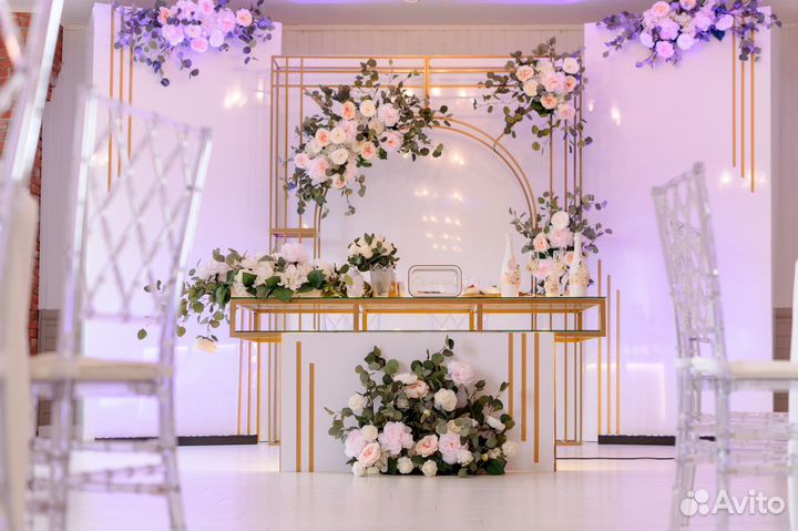 Свадьба за городом. Выездная регистрация. Банкет