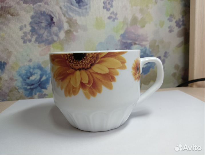 Кружки с цветами