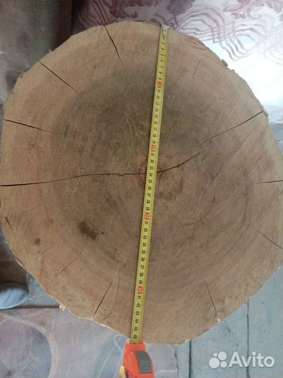 Колода дубовая для рубки мясо
