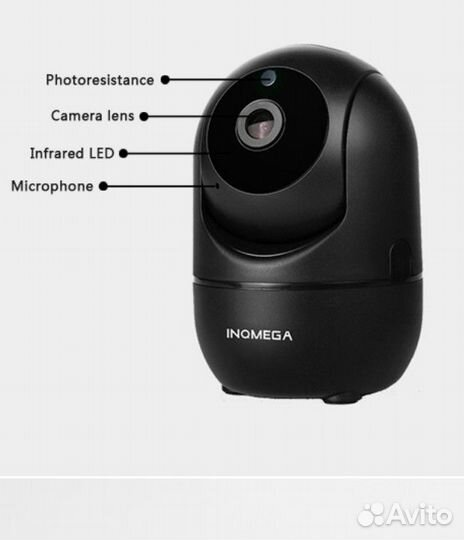 Inqmega HD 1080P облачная Беспроводная ip-камера