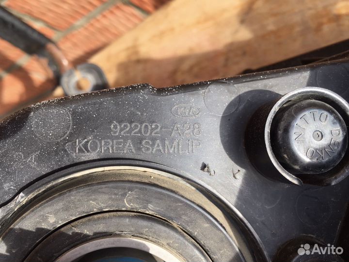 Противотуманные фары KIA pro ceed JD дорест