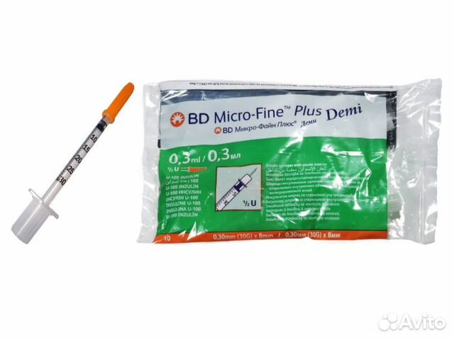Шприц инсулиновый 0. 3 мл. Шприц инсул. Шприц микрофайн плюс деми 0. 3 мл.