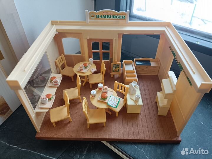 Sylvanian families бургерная