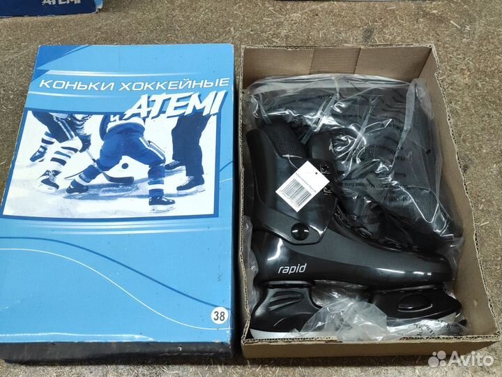 Коньки atemi мужские и женские новые.Остатки Обмен