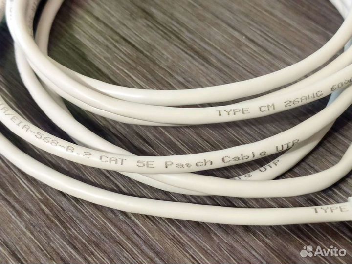 Патч корд, сетевой кабель