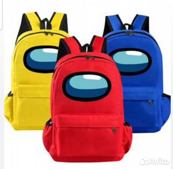 Школьный/дорожный/ рюкзак, ранец Among us
