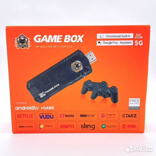 Игровая Приставка game BOX 8K ultra