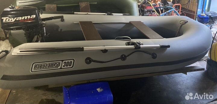 Лодочный мотор 5 л с+лодка пвх